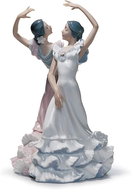 LLADRÓ Figura Pareja por Sevillanas. Figura Flamenco de Porcelana.: Amazon.es: Hogar