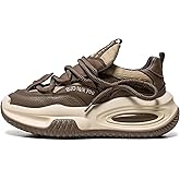 Yebonsho Men's Walking Chunky Shoes, Men Fashion Sneakers Shoes, Casual Comfortable Non Slip Platform Shoe, Lightweight Retro Casual Shoe Size 7-10.5