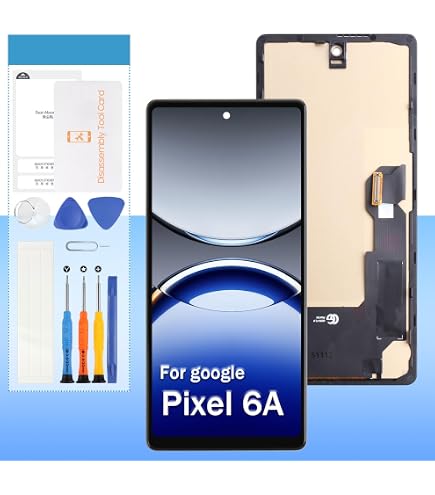 Amazon.com: OLED for Google Pixel 6A 5G Screen Replacement 6.1