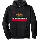 California Republic state flag Pullover Hoodie
