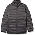 Amazon Essentials Boys and Toddlers' Lightweight Water-Resistant Packable Puffer Jacket