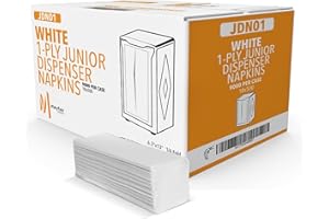 Mayfair (9000 Count) 1 Ply 1/6 Fold (6.3"x13") Disposable Dispenser Paper Napkins, Soft and Strong Serving Napkin, Single Use
