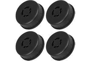 TOMETURE Small Furniture Heavy Duty Swivel Caster Wheels 4Pcs Hidden Installation Low Center Gravity Casters