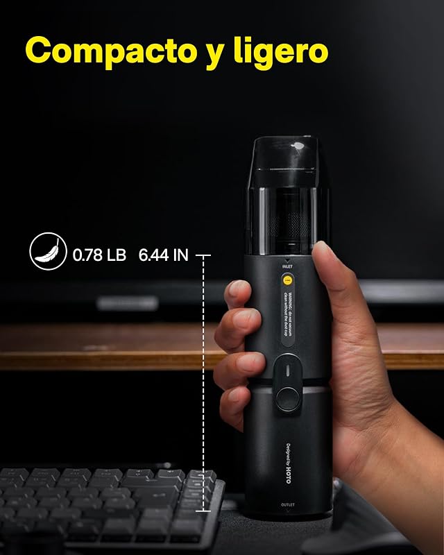 Aspirador de Mão 15000Pa 4in1 Sem Escovas Sem Fitas