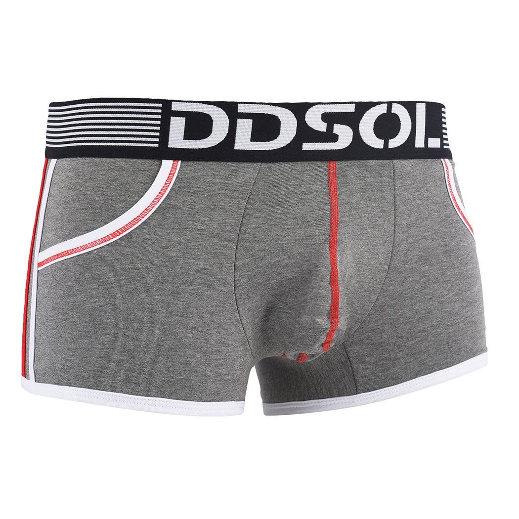 Men\'s Underwear Fedpop Cotton Stretch Boxer Brief 3 Pack