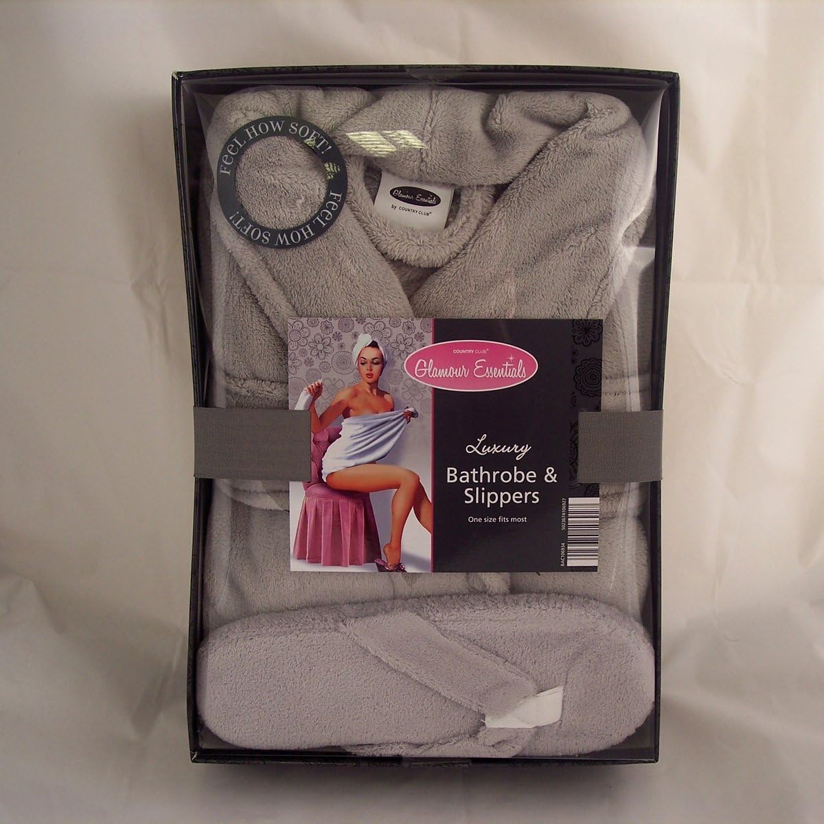 Luxury Bath Spa Set Bathrobe and Slippers Amazon.co.uk Beauty