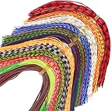 XFISHMAN Fly-Tying-Materials-Rubber-Legs-Silicone-Rubber-Skirt 12-24 Colors Fly Tying Supplies