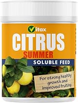 Vitax Citrus Summer Soluble Plant Feed 200G High Nitrogen Discourages Drop view 1