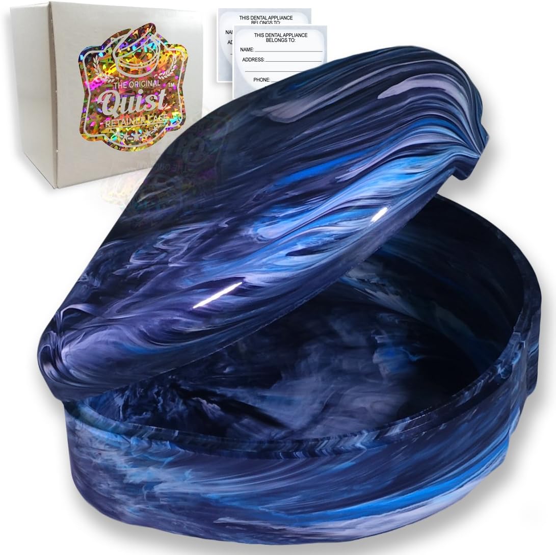 QUIST (TM) FarOut - Orthodontic Retainer Case (Blue Steel)