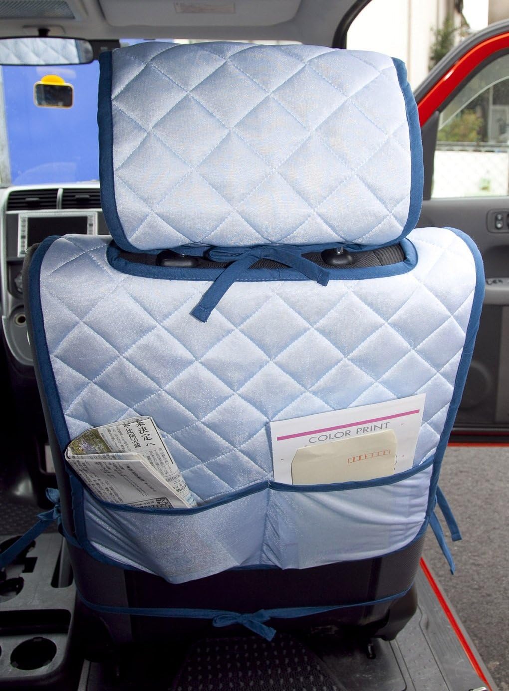 Amazon Co Jp 暑い車内も 背中 お尻がさらっと快適 両面使える ドライブシート１枚 車 バイク