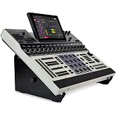 XTS Desktop Stand, for Akai MPC XL / Synths / Mixers, 11.8" - 20.8" Size | 100% Solid Steel, Ultra-Stable, Holds Up To 30 Pounds, Fits Akai MPC Key 37 / Tascam Model 16 / and similar size gear
