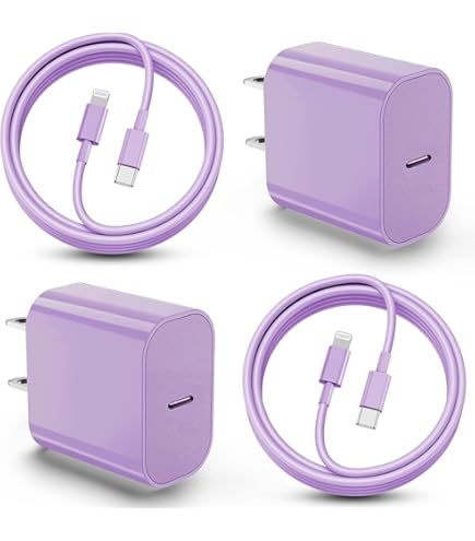 Apple iPhone14 128GB パープル 本体 + USB-Cケーブル Amazon.com: 6ft iPhone Fast Charging Cable, 20W USB C Wall