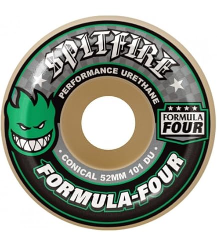 Amazon.com : Spitfire Formula 4 Conical Full White / Red