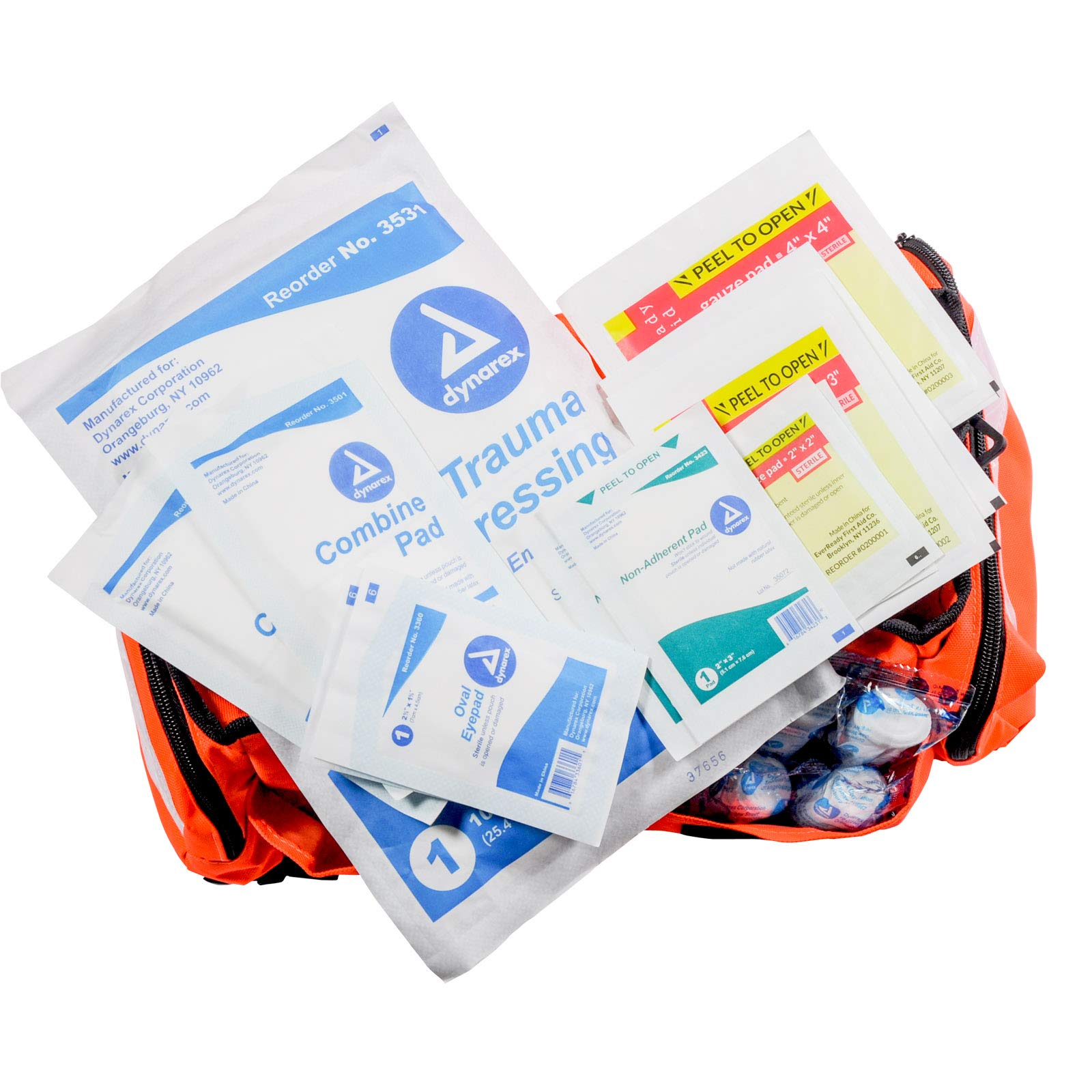 MFASCO First Aid Kit Complete Emergency Response Trauma Bag for