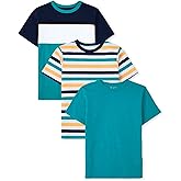 The Children's Place Boys' Short Sleeve Crew Neck T-Shirts