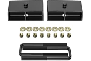 FLYCLE 2 inch Rear Lift Blocks for Tacoma/Tundra, 2" Rear Leveling Kit Compatible with 1995-2024 Tacoma,2000-2024 Tundra