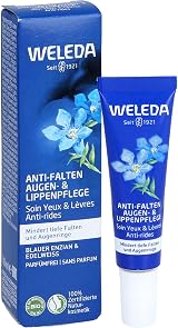 Weleda Contouring Eye Lip Cream Collagen Boost Blue Gentian Edelweiss Vegan 10ml view 3