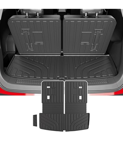 CreekT All-Weather Floor Mats & Cargo Liner Set For GMC Acadia 2017-2023 (6-Seat) 7 thumbnail image