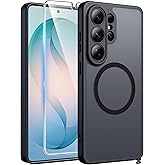 FNTCASE for Samsung Galaxy S26 Ultra Case, Compatible with Magsafe Black | Screen Protector, Full Camera Protection, Translucent Matte, 14FT Military Grade Drop Proof, Protective Phone Cover