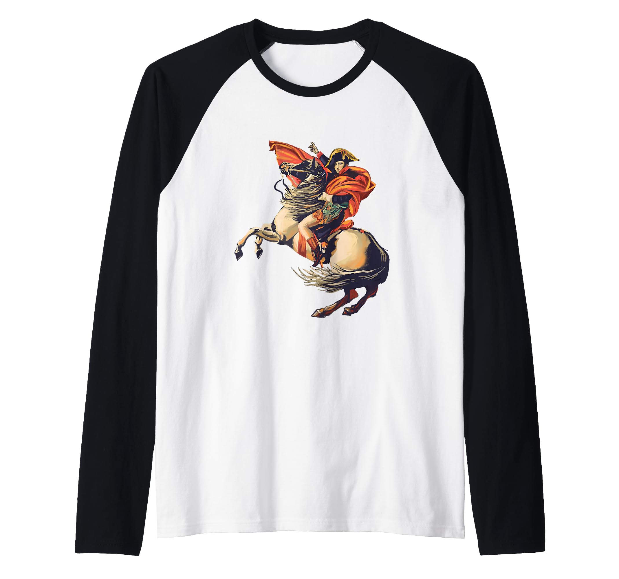 Bonaparte Napoleon French Military Leader Raglan Baseball Tee