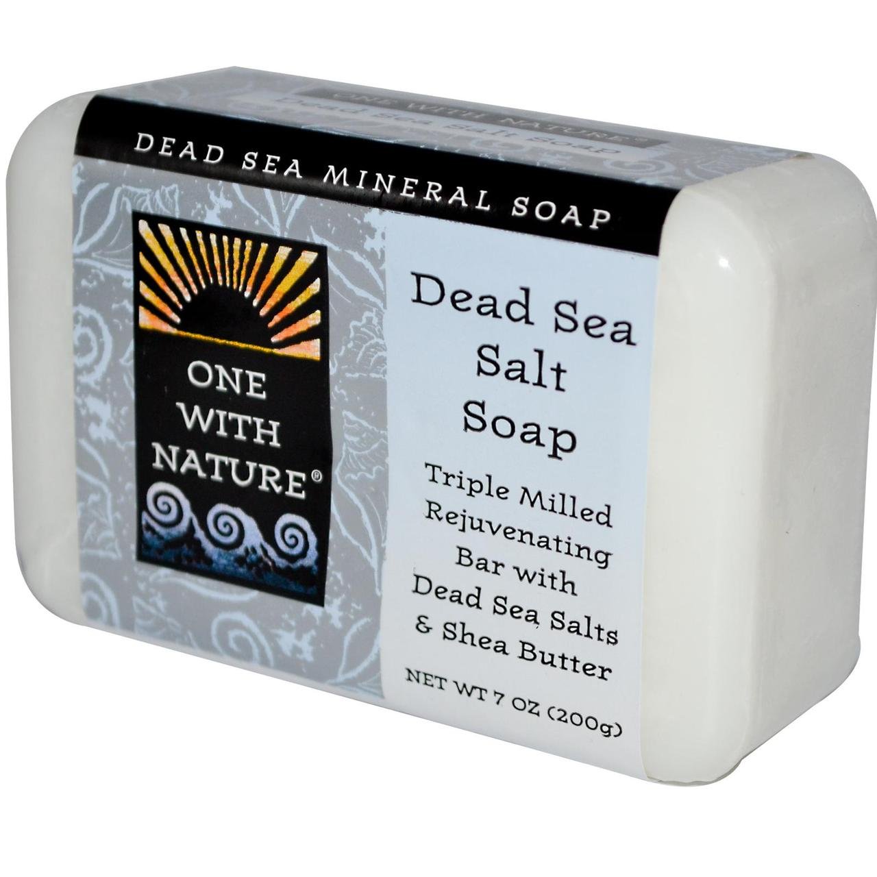 one with nature dead sea salt soap