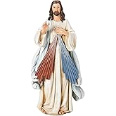 Joseph's Studio by Roman - Divine Mercy Figure, for 6" Scale Renaissance Collection, 6" H, Resin and Stone, Religious Gift, Decoration, Collection, Durable, Long Lasting