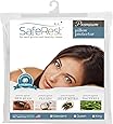 SafeRest Premium Hypoallergenic Bed Bug Proof Zippered Waterproof Pillow Protector (1) Standard Size