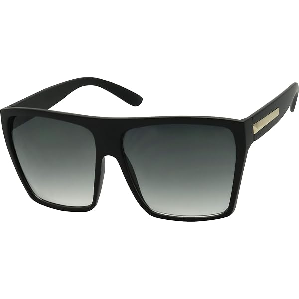 Amazon.com: Large Oversized Retro Fashion Square Flat Top  display picture 1