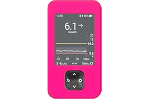 USEAMIE Silicone Soft Case Compatible with Dex com G7 Receiver, Perfect Protection of Machine, HPink