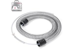 KUFLANT Flexible Extension Hose Attachment Compatible with Hoover CleanSlate Portable Machine FH14000，FH14000V, BH14000V, FH14010, FH14020, FH14050, BH14010V, 54 Inch Carpet Cleaner Tube Replacement Parts