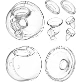 Piezas de repuesto para sacaleches portátiles, accesorios de copa colectora de leche, compatibles con TSRETE S12 Kmaier S12, 
