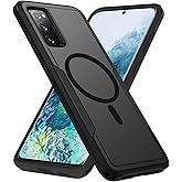 Teayoha for Samsung Galaxy S20 Case,[Compatible with Magsafe] [Military Grade Drop Tested] Shockproof Magnetic Tough Rugged Protective Phone Case -6.2 inch (Black)