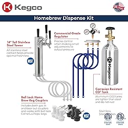 Kegco HBK309B-3 Kegerator, No Kegs, Black