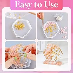 RESIN GO Photo Frame Resin Molds, 3 Set Small Size