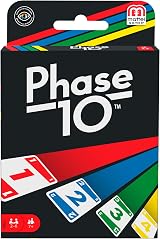 Phase 10 Card Game by Mattel — 108 Cards, Rummy-Style Twist view 1