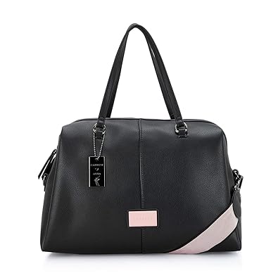 Caprese Natassia Womens Satchel (Black)