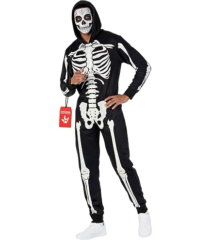 Amazon.com: Donnie Darko Skeleton Suit Party Adult Costume Fancy