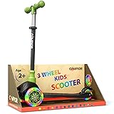 Black & Green Mini 3 Wheel Scooter for Kids
