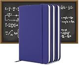 Lefute A6 Notebooks Pocket Note Pad Hardback 160 Pages Blue PU Leather Cover view 5