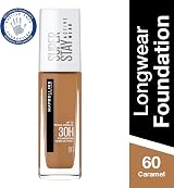 Maybelline Superstay Active Wear Foundation 60 Caramel 30 ml Long-Lasting view 2
