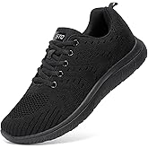 STQ Tennis Shoes Womens Sneakers Breathable Mesh Walking Shoes Arch Support Orthopedic Athletic Workout Gym Running Shoe for Travel Jogging Sports Cross Training