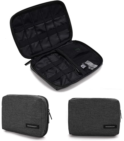 Lot De 3 Boîtes De Rangement Pour Câbles Avec Support Téléphone - Organisateur Voyage Et Maison 7.8x4.9x9.3cm