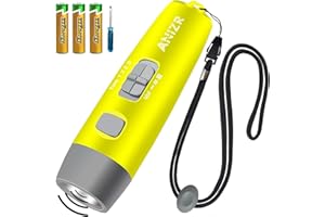 ANIZR Electronic Whistles with Lanyard,Adjustable 3 Tone & 3 High Volume Hand Emergency Whistle Basketball Referee Whistle for Coach,Teacher,Police,Outdoor Camping Boating Hiking(with Battery)