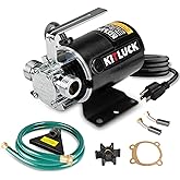 Water Transfer Pump, 115V 1/10HP 330GPH Utility Water Pump Electric With 6ft Suction Hose Kit, Portable Small Water Pump For 