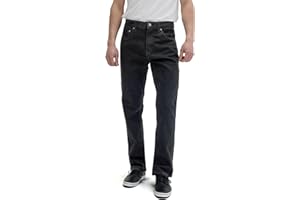 Urban Star Mens Jeans Relaxed Fit – Straight Leg Stretch Jeans for Men – Ultimate Comfort Superflex Pants