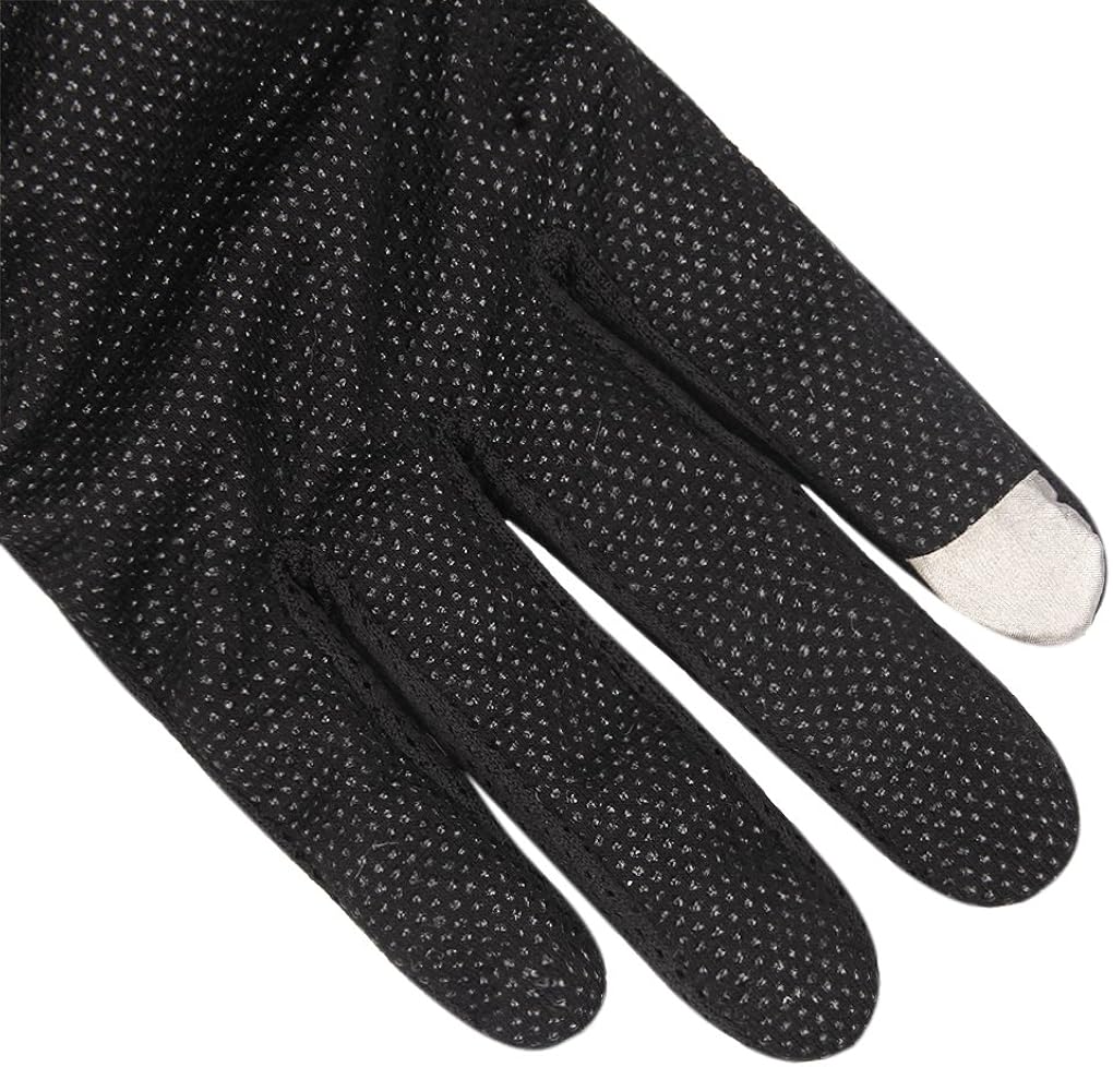 IPENNY Men’s Driving Gloves Non-Slip Gel Touchscreen UV Sun Protection Cycling Gloves : Clothing