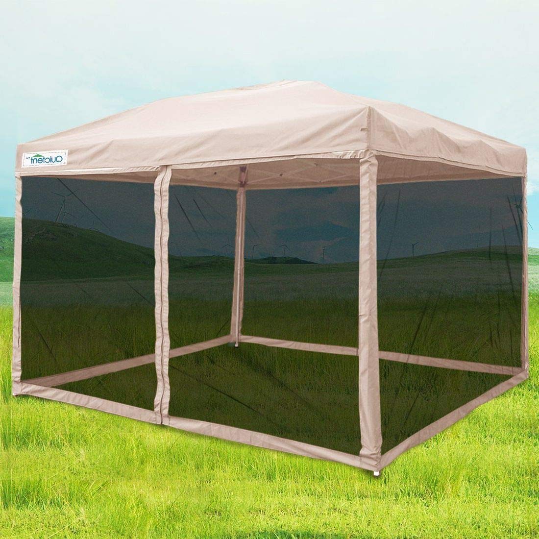 Amazon Com Healthybells 10x10 Canopy Screen House Tent With