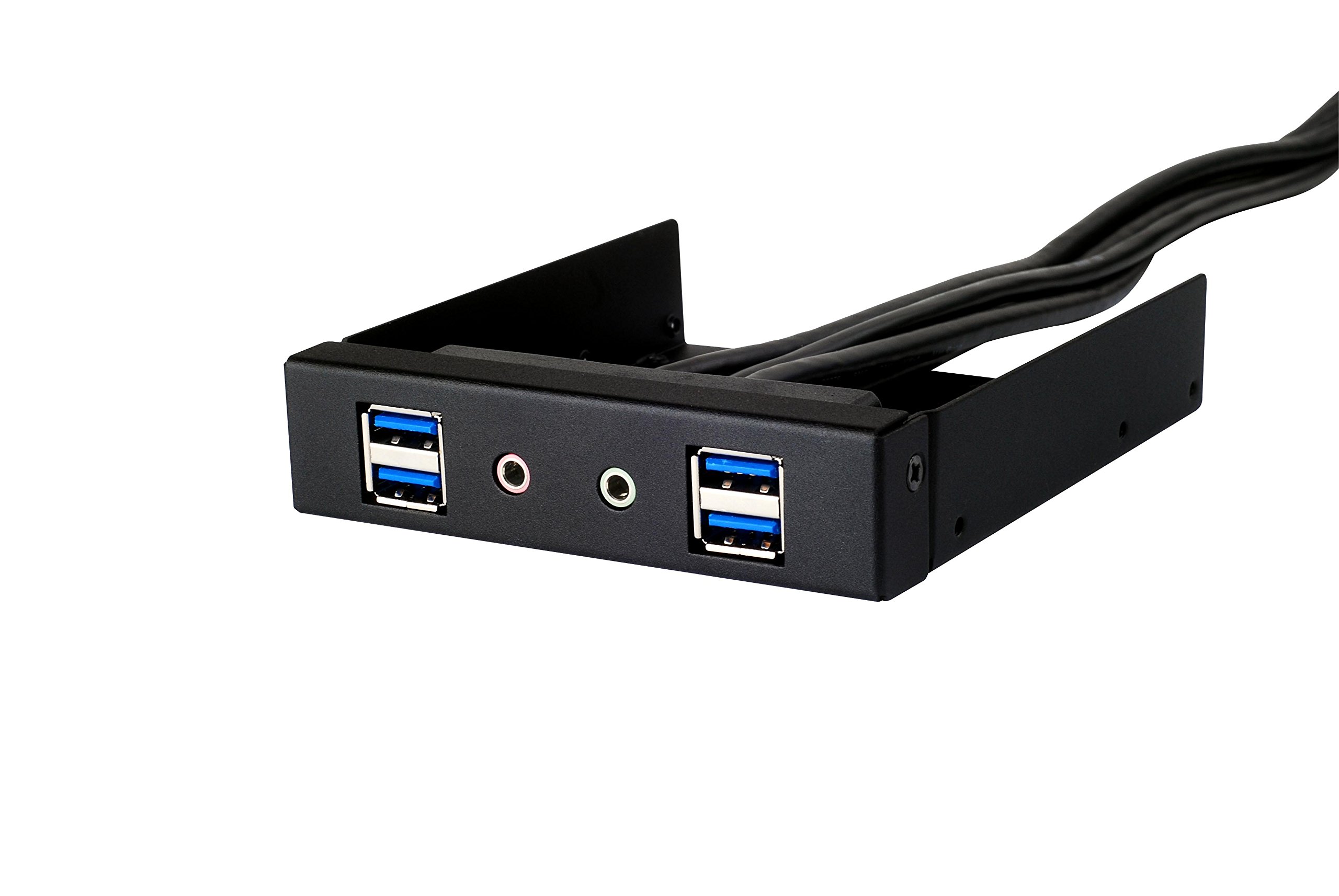 SilverStone SST-FP32B-E Front Panel 3.5 Inches 4x USB 3.0 with HD Audio Black