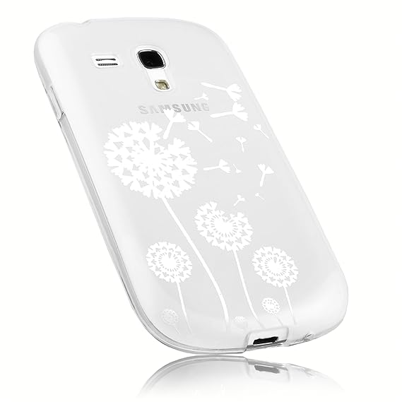mumbi Schutzhülle Samsung Galaxy S3 mini Hülle im Pusteblume Design