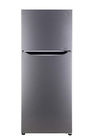 LG 260 L 2 Star Frost Free Double Door Refrigerator(GL-P292SDSR, Dazzle Steel, Inverter Compressor)